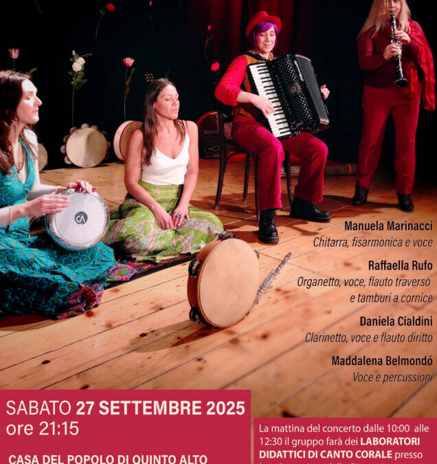 Arte della Ginnastica : Gym Art&Friends , concerto di settembre 2025